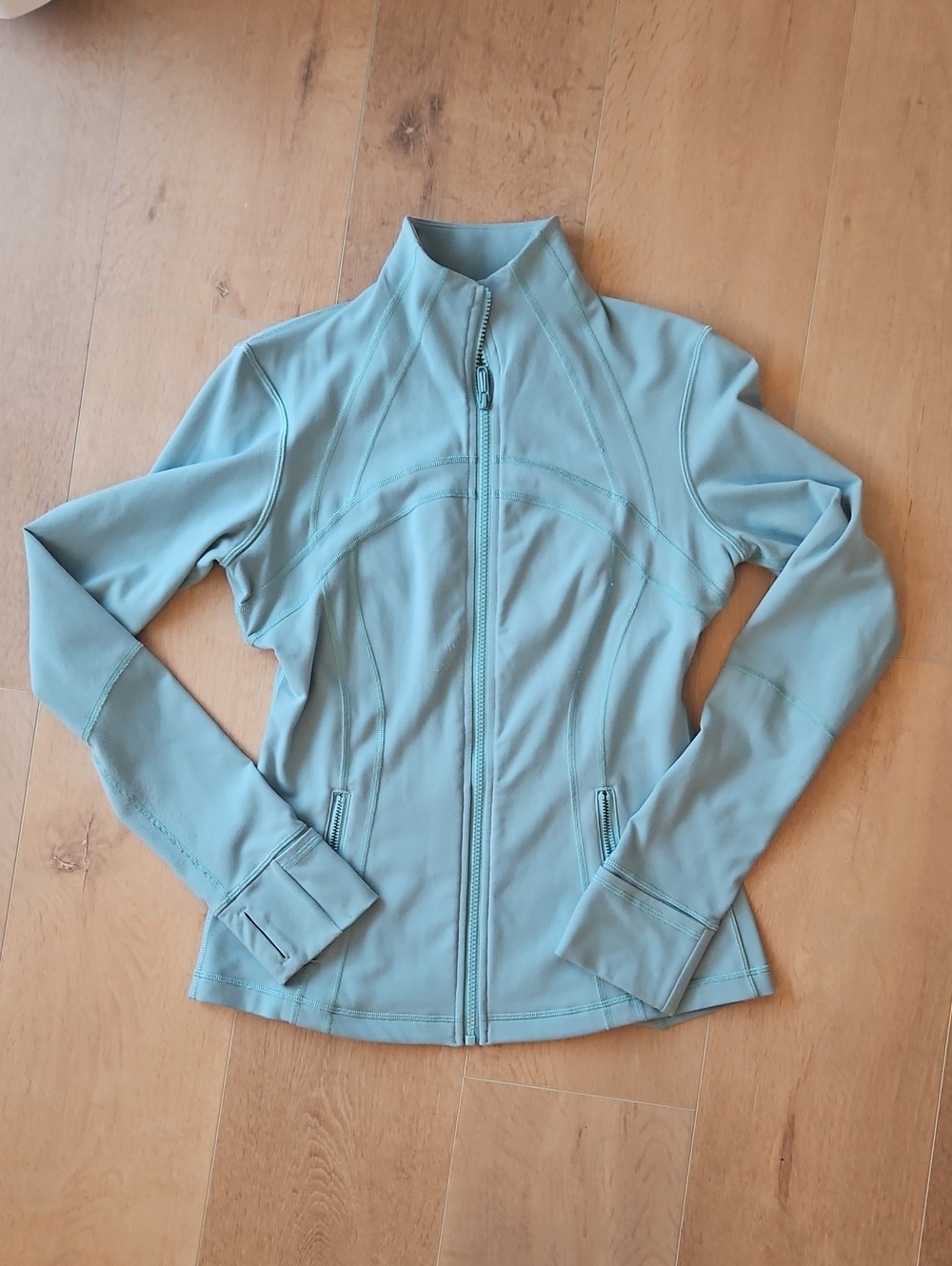 lululemon athletica Seafoam Zip-Up Utility Jacket